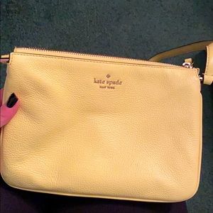 Yellow Kate Spade satchel